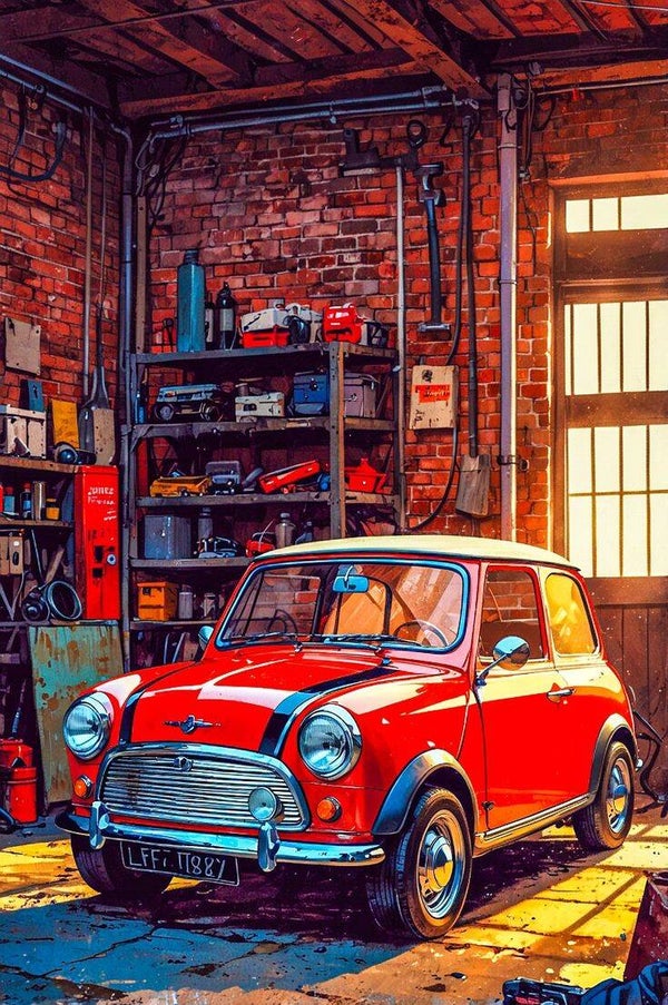 Magnet de l'Austin Mini