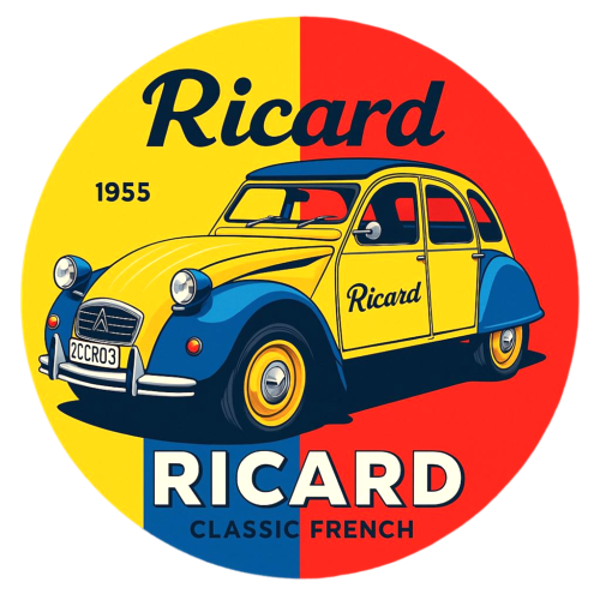 Citroën 2 CV Ricard Magnet