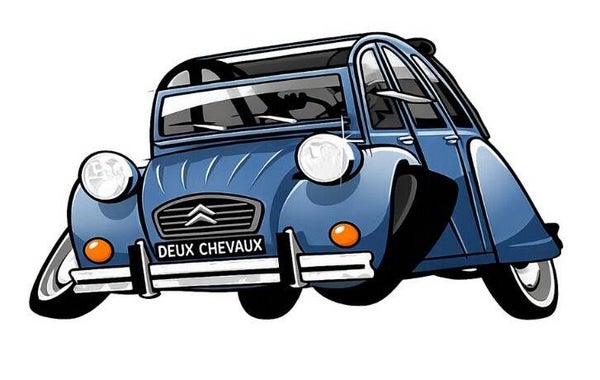 Citroën 2CV Chevaux Magnet