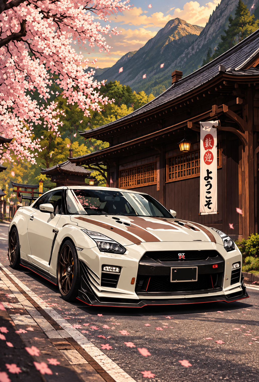Nissan Skyline GT-R Tuning Japonais