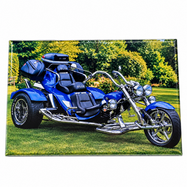 Trike de Luxe Bleu Quasar