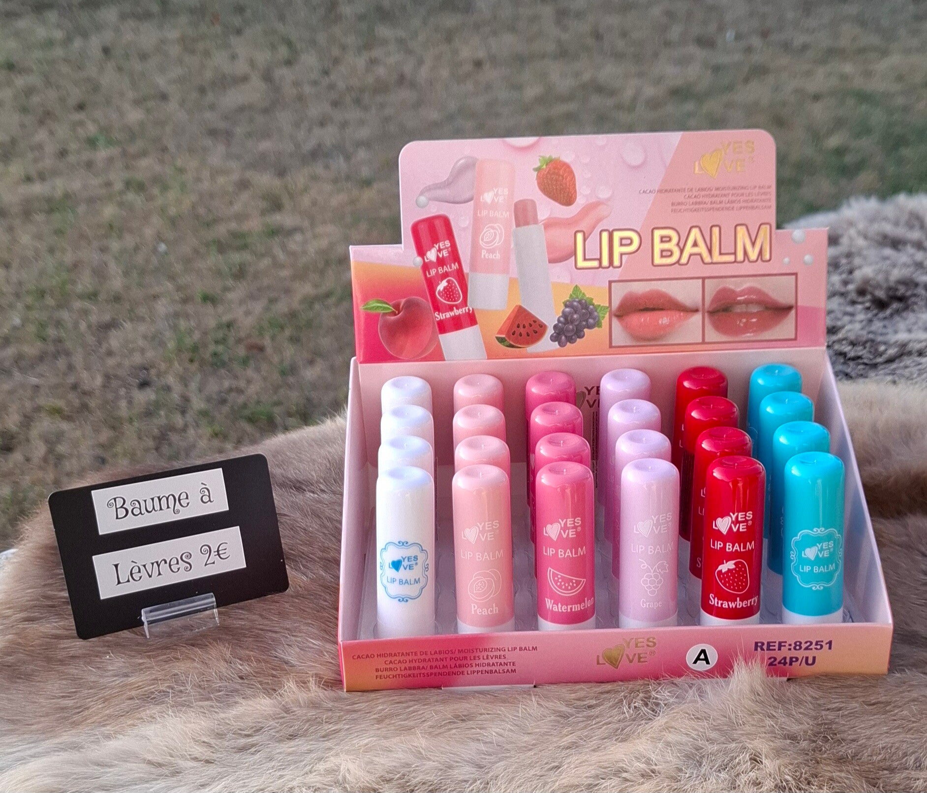 Baume à Lèvres Yes Love – Hydratation Quotidienne & Parfums Fruités