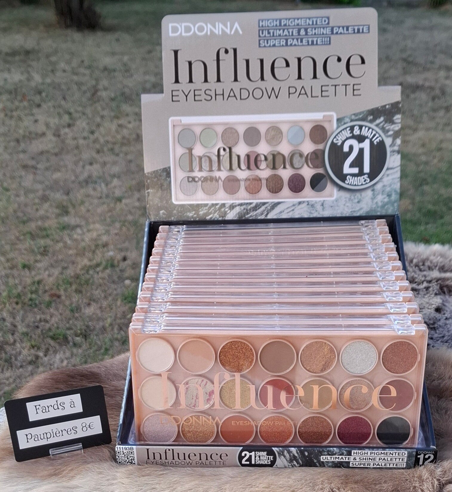 Palette XXL Influence Fards à Paupières