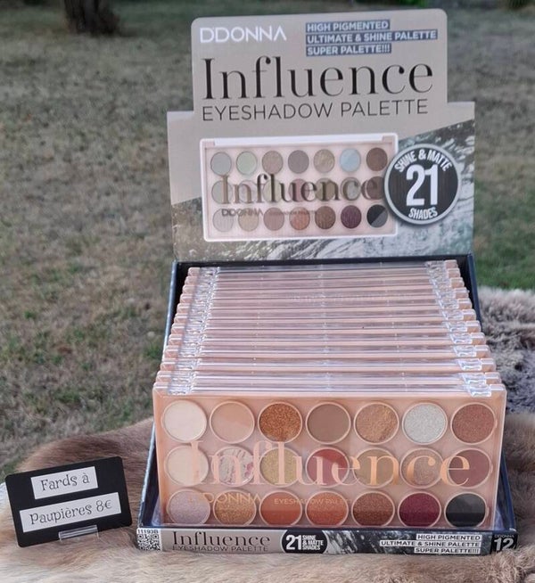 Palette XXL Influence Fards à Paupières