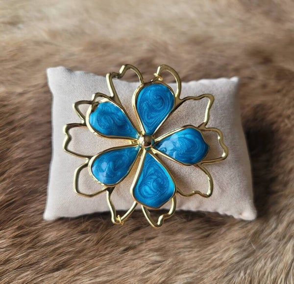 Bracelet Fleur en acier inoxydable