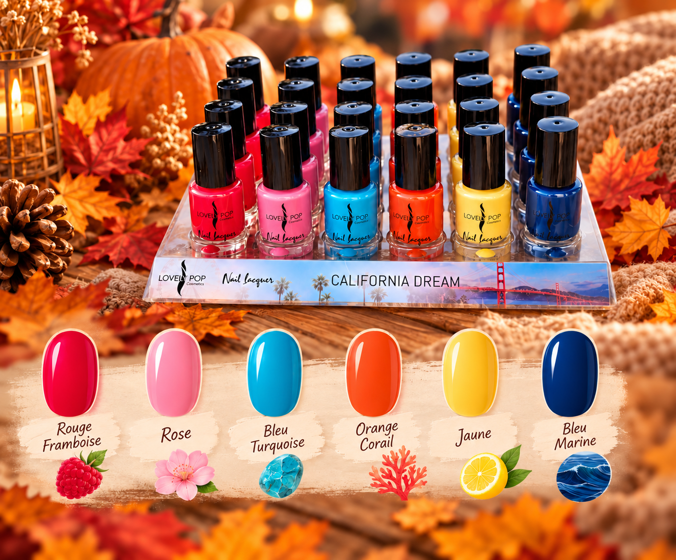 VERNIS CALIFORNIA DREAM LOVELY POP