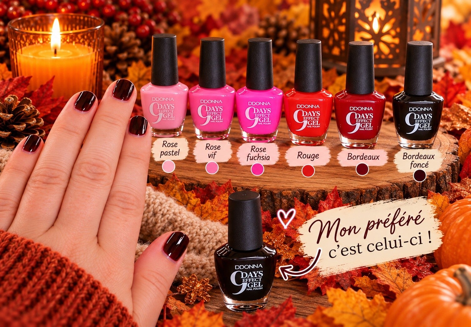 Vernis D’Donna Effet Gel Collections N°8