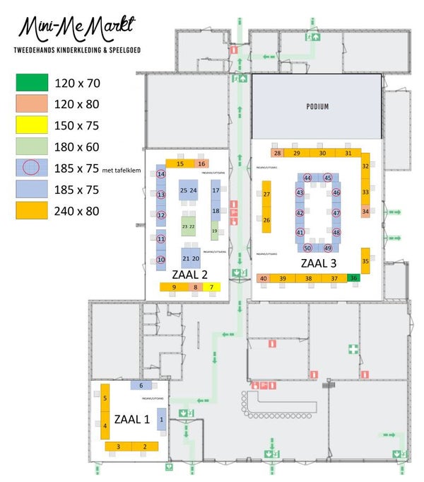M - Mini-Me Markt 12 april 2026 - Tafel maat M vanaf €20,-