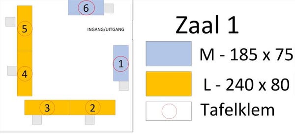 ZAAL 1  - Mini-Me Markt FEB - Van €24,- tot €32,5,-