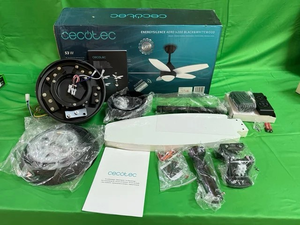 VENTILADOR TECHO CECOTEC- BLANCO