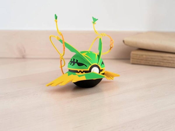 #0384 Pokeball Mega rayquaza
