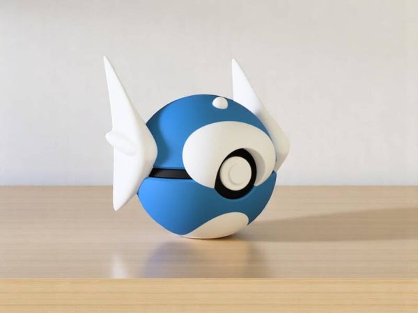 #0147 Pokeball Minidraco