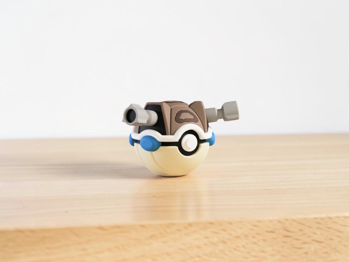 #0009 pokeball Tortank