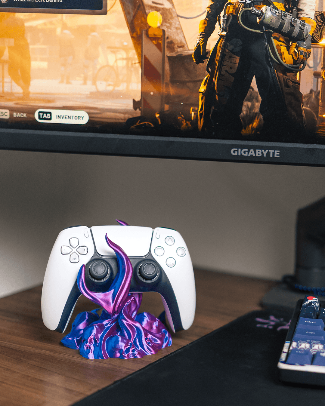 Caster grip support de manette