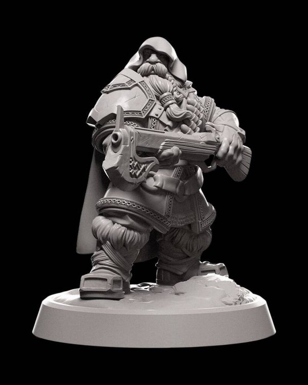 Dwarven Ranger – Échelle 32 mm
