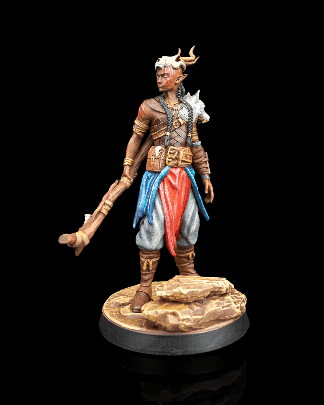 ELLION, THE NOMADIC STRANGER — DRACONIC CATACLYSM — FIGURINE 32 MM
