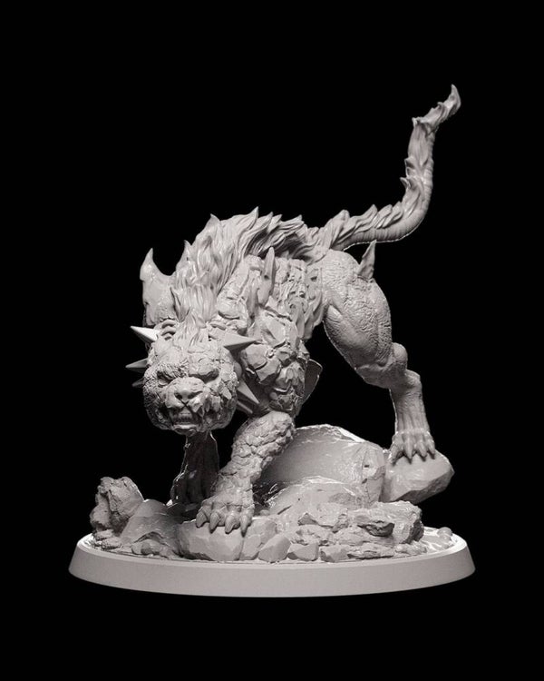 Fire Giant Hell Hound – Échelle 32 mm
