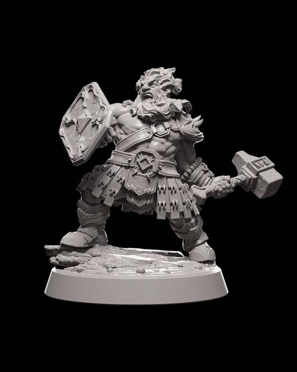 Fire Soldier Male – Échelle 32 mm