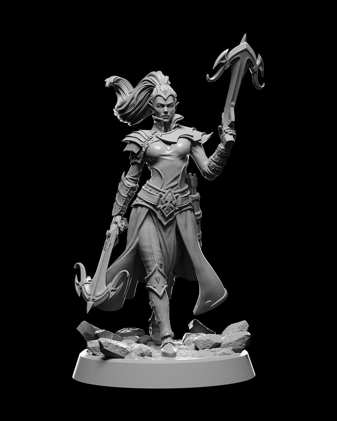 LIVIA — NIGHT BLADE — FIGURINE 32 MM