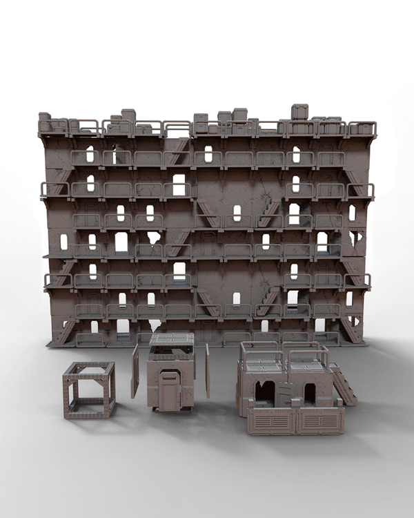 Décors Cyberpunk Warfare