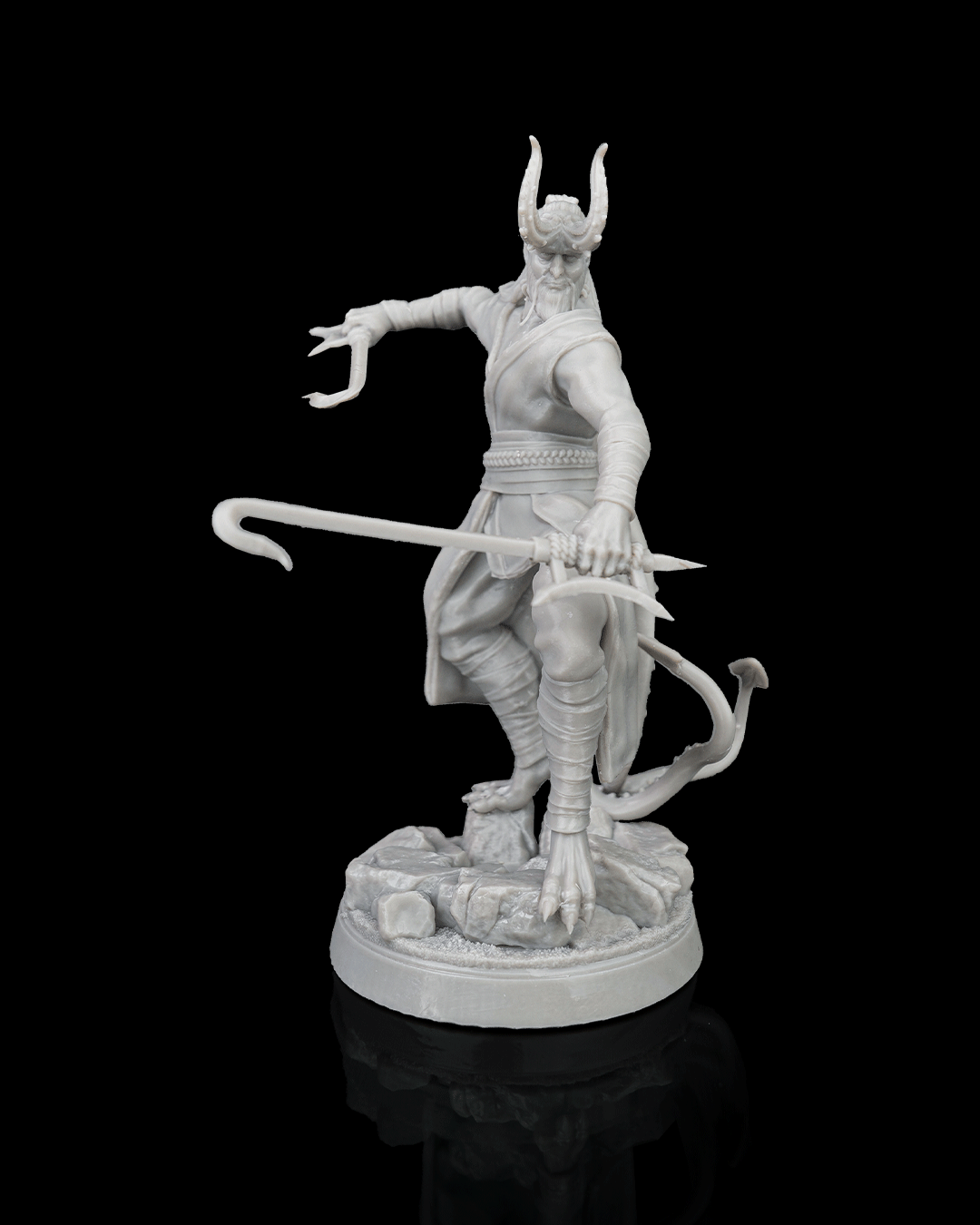 YAOGUAI MERCENARY — MYTHIC WARRIORS — FIGURINE 32 MM
