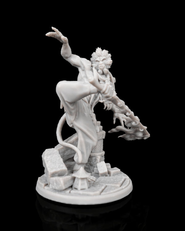 ZHAO — BABOON CHIEFTAIN — MYTHIC WARRIORS — FIGURINE 32 MM