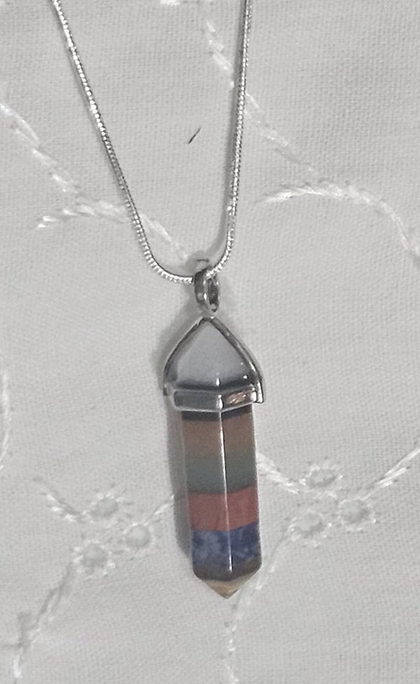 DOUBLE POINTED CHAKRA PENDANT DAINTY