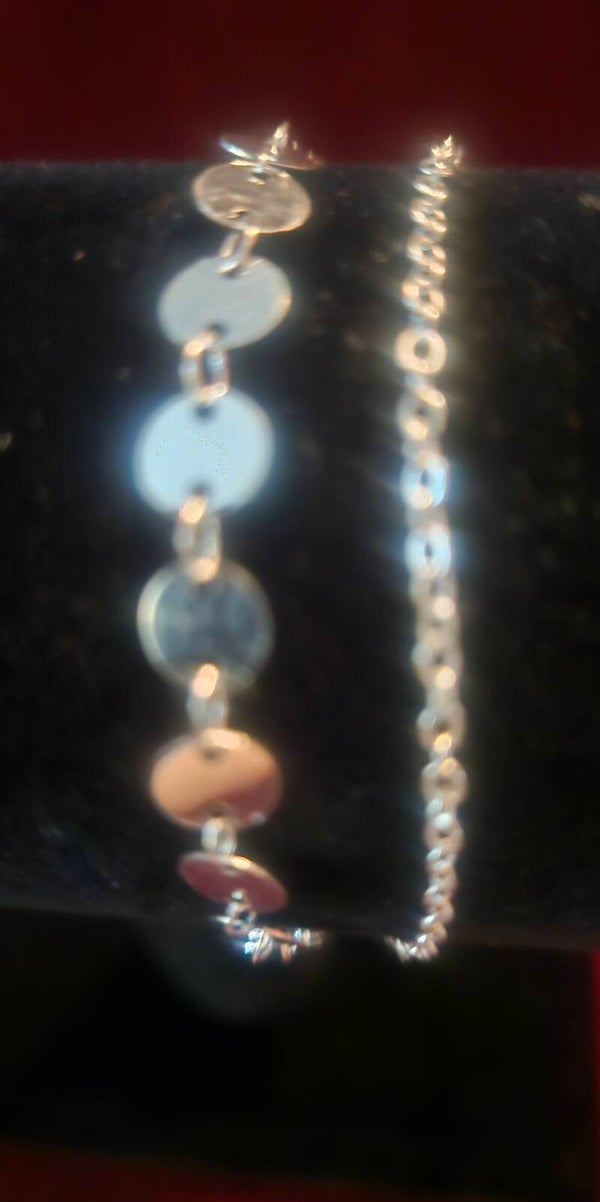 BOHO GYPSY LOOK DOUBLE ANKLET