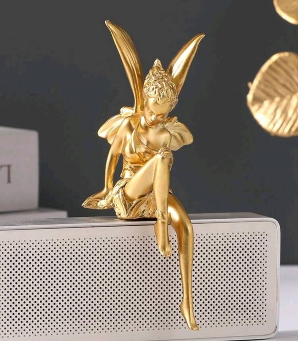 SHELF SITTER GOLDEN FAIRY OF LUCK