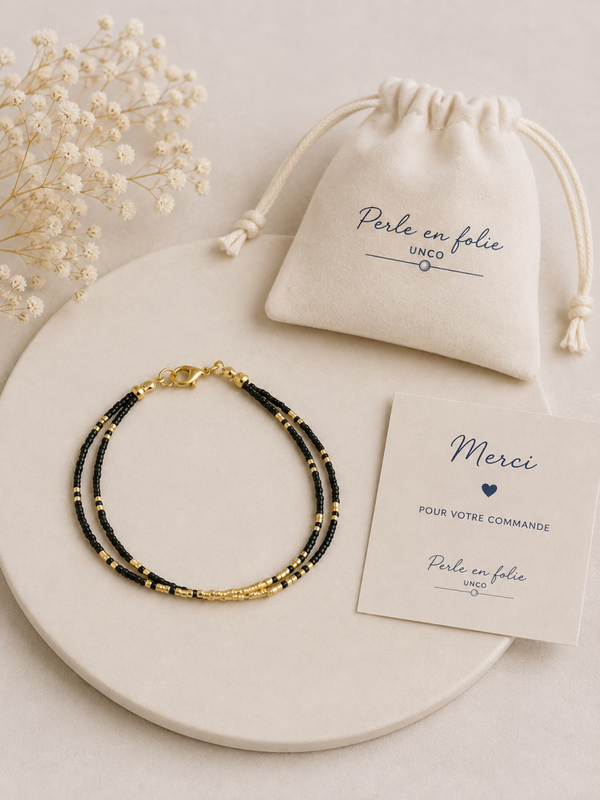 Bracelet NUIT DOREE