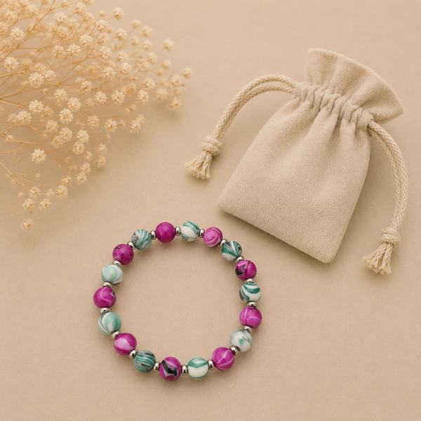Bracelet LAGON ROSE