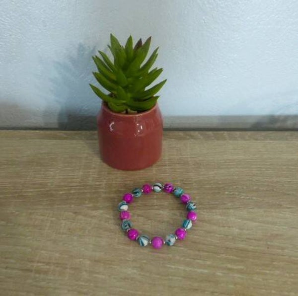 Bracelet LAGON ROSE