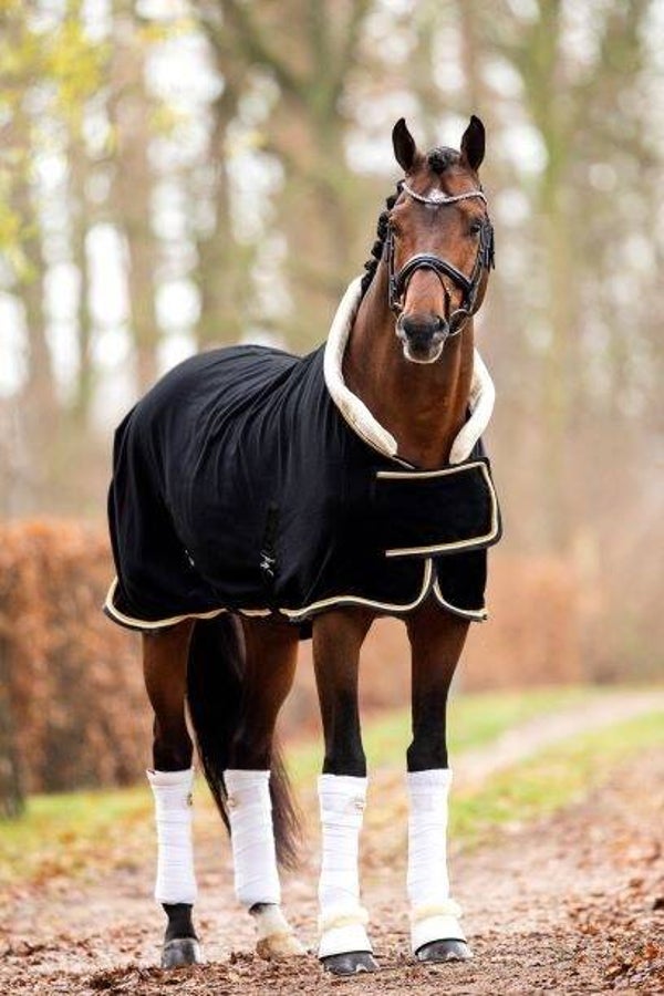 Luxe Fleece show deken Dutch Crown polar 400 gram