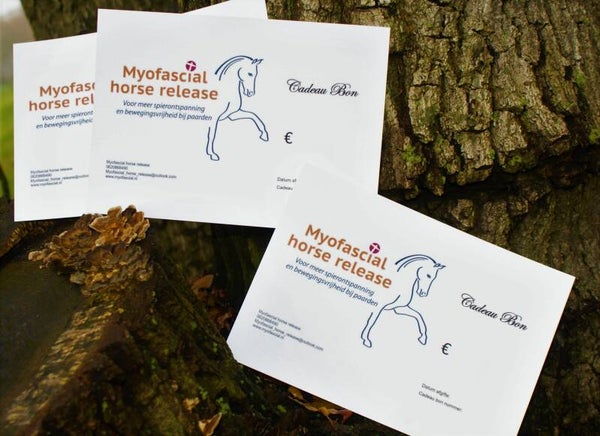 Myofascial horse release Cadeau bon