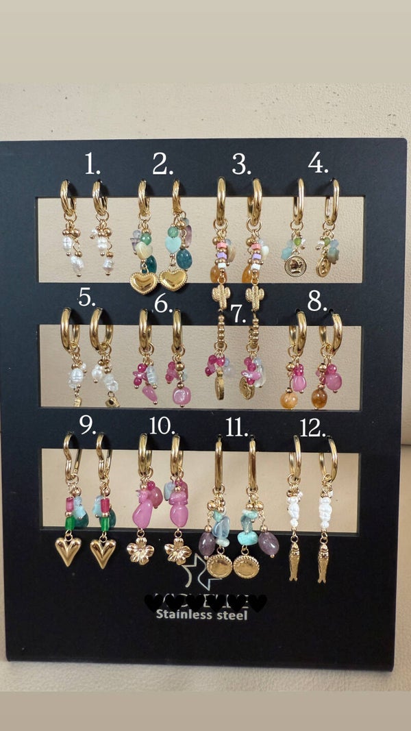 De happy oorbelletjes