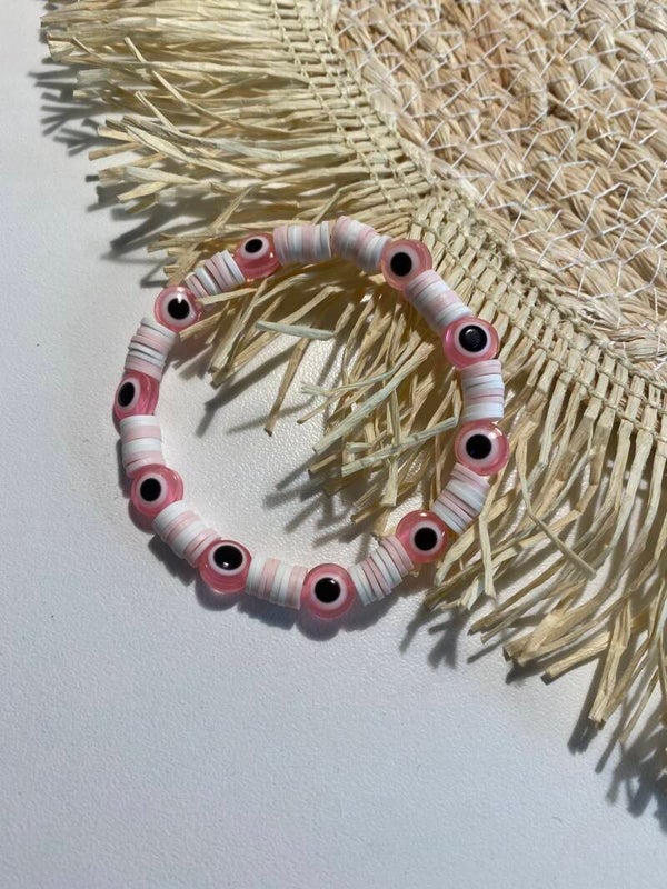 Good eye bracelet (Roze)