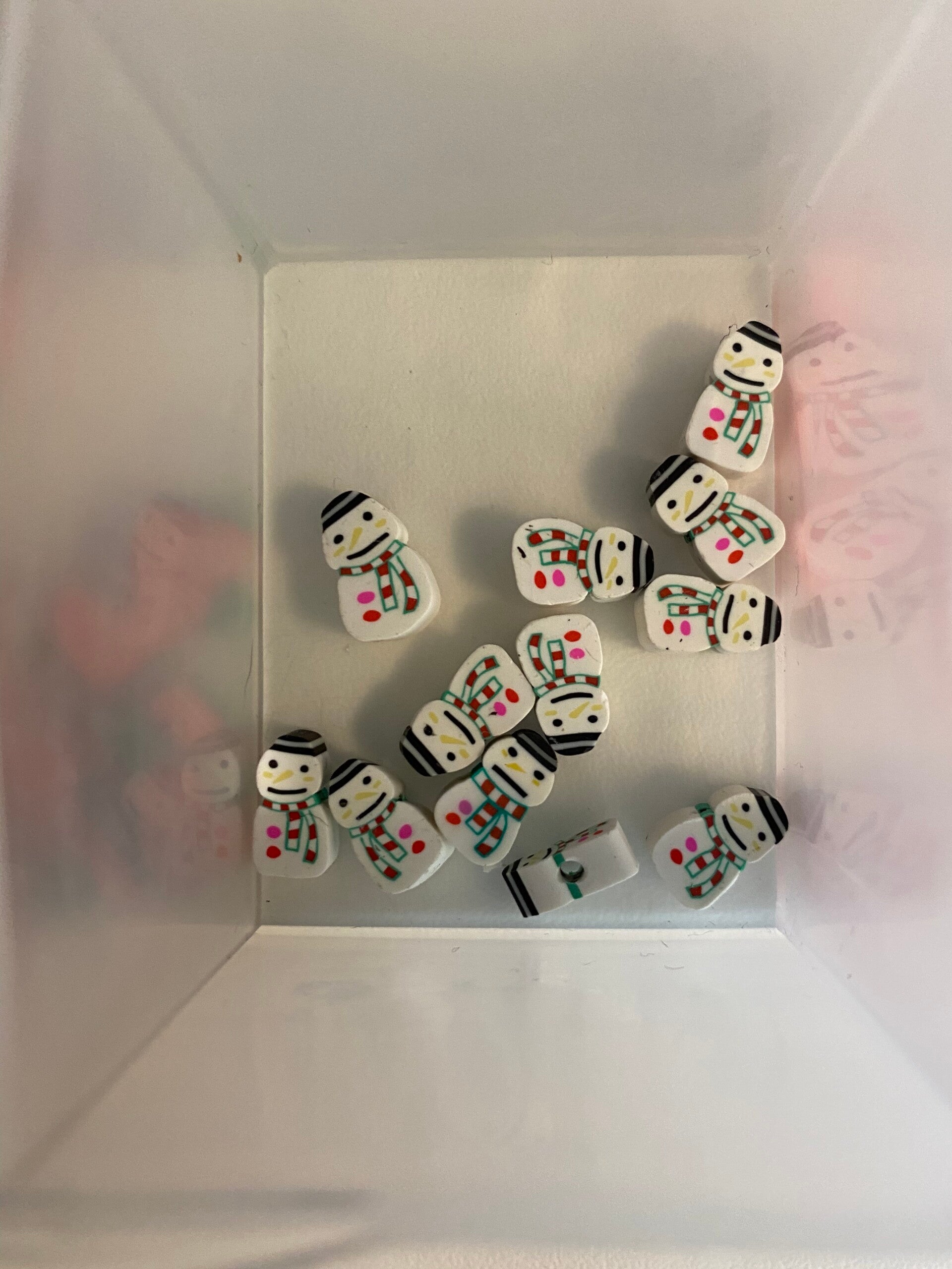 Sneeuwpop kerst polymeer