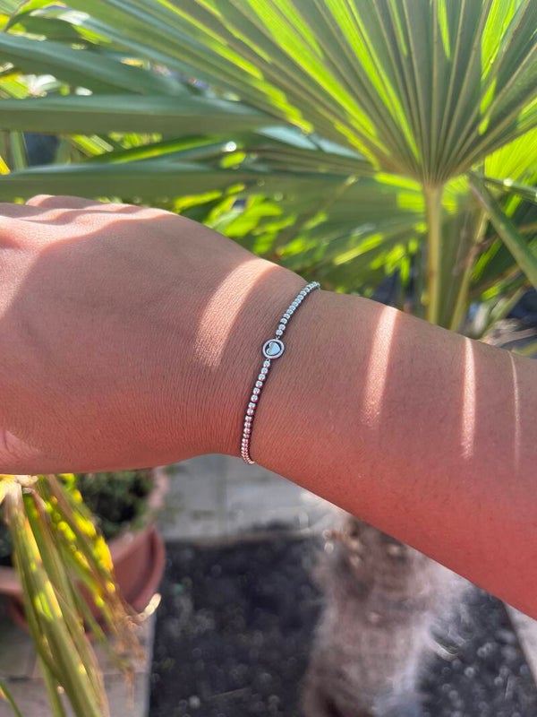 The heart bracelet (zilver)