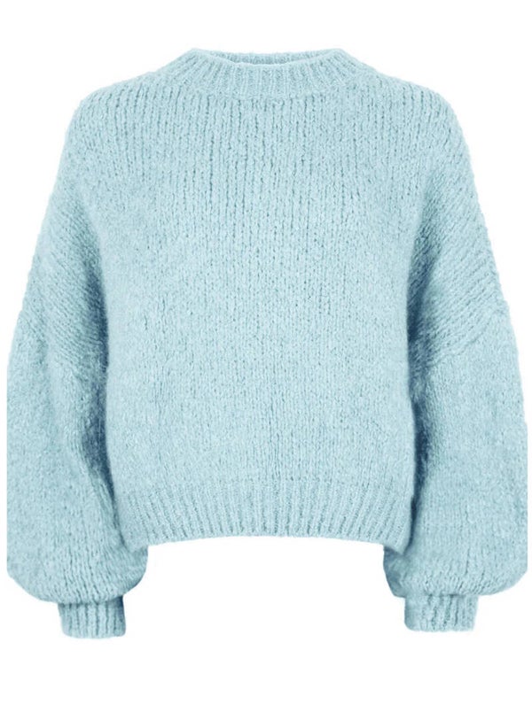 Comfy trui light blue