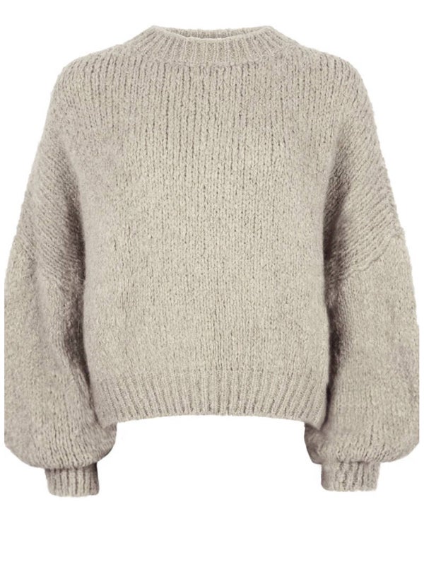 Comfy trui beige