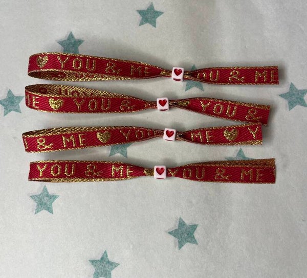You & me lintenarmbandjes