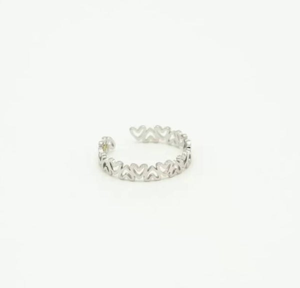 Mini heart ring