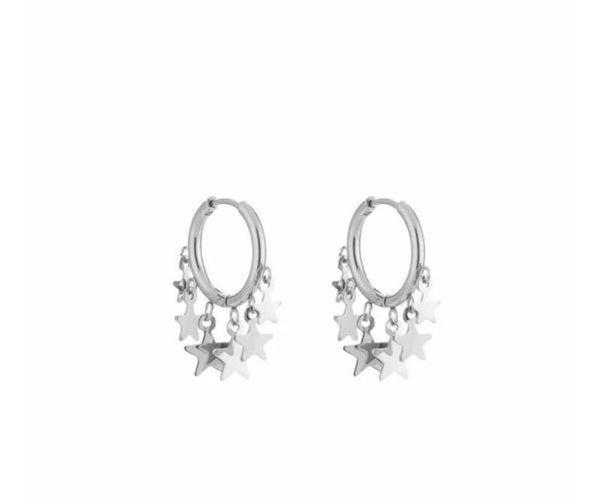 The little star earrings