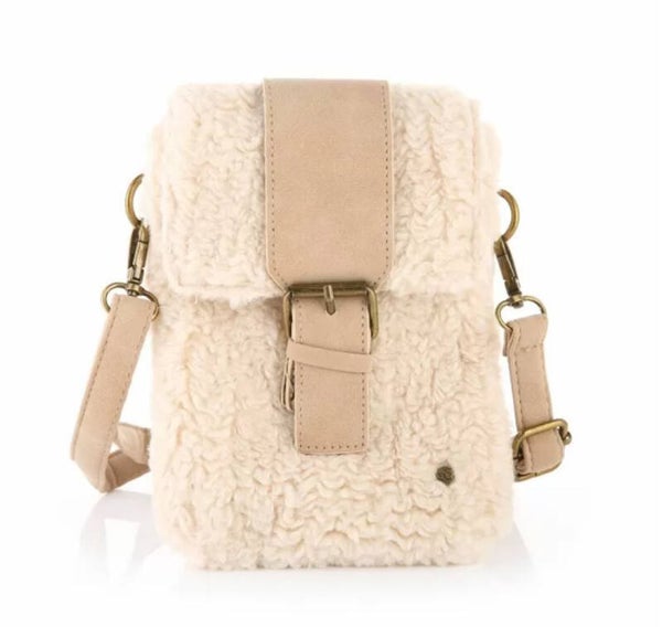 De teddy bag off white