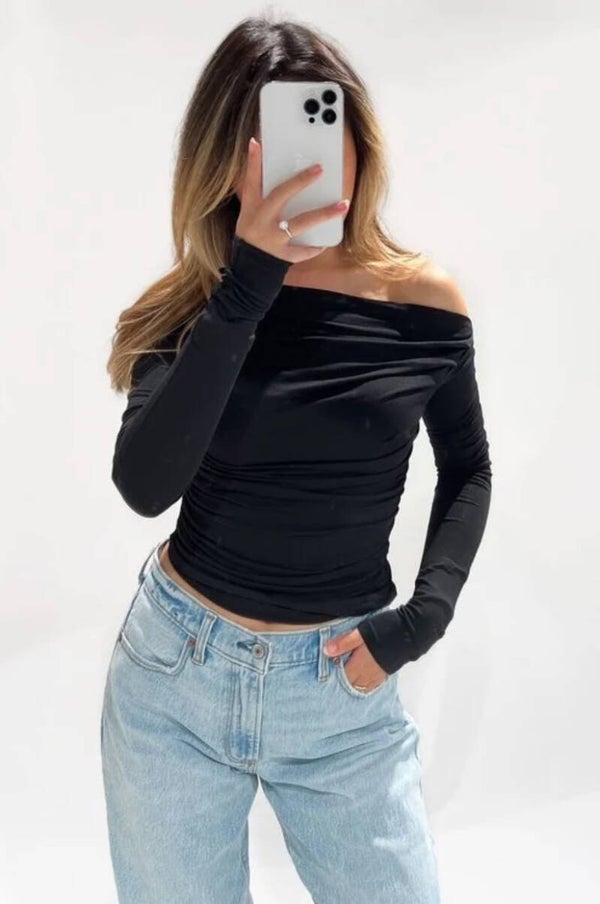 Alani top black