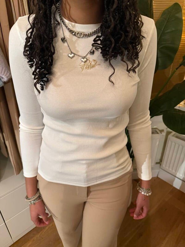 Paris top white/off white