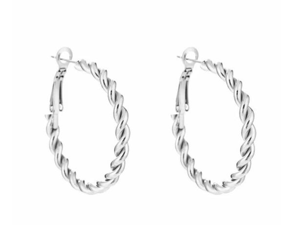 The big hoop earrings