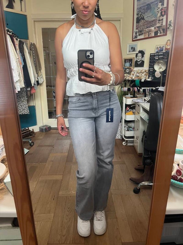 De Zaya jeans grijs