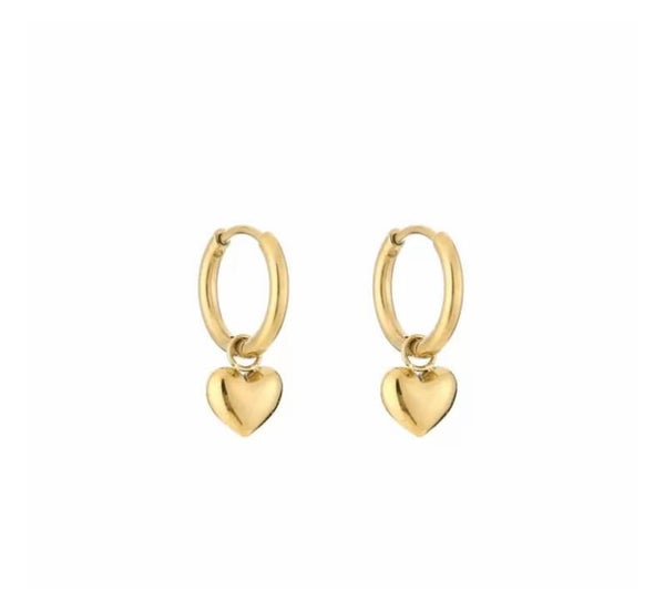 The Only Heart Earrings (goud)