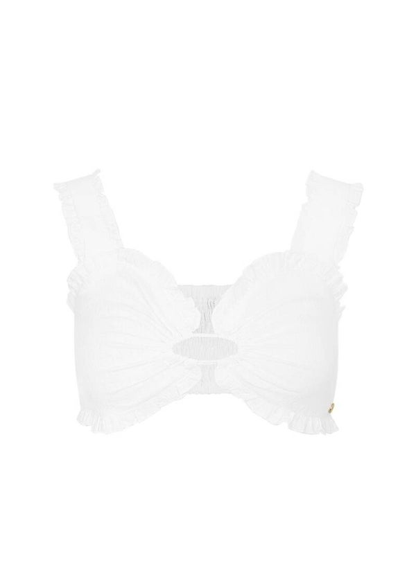 The summer top white